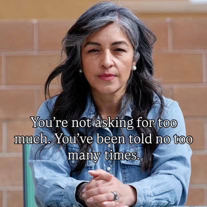Chriselle Martinez: "You're not asking for too much. You've been told no too many times."