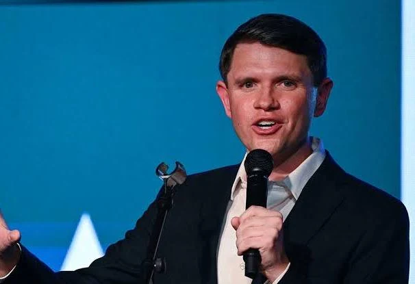 James Talarico at a campaign event