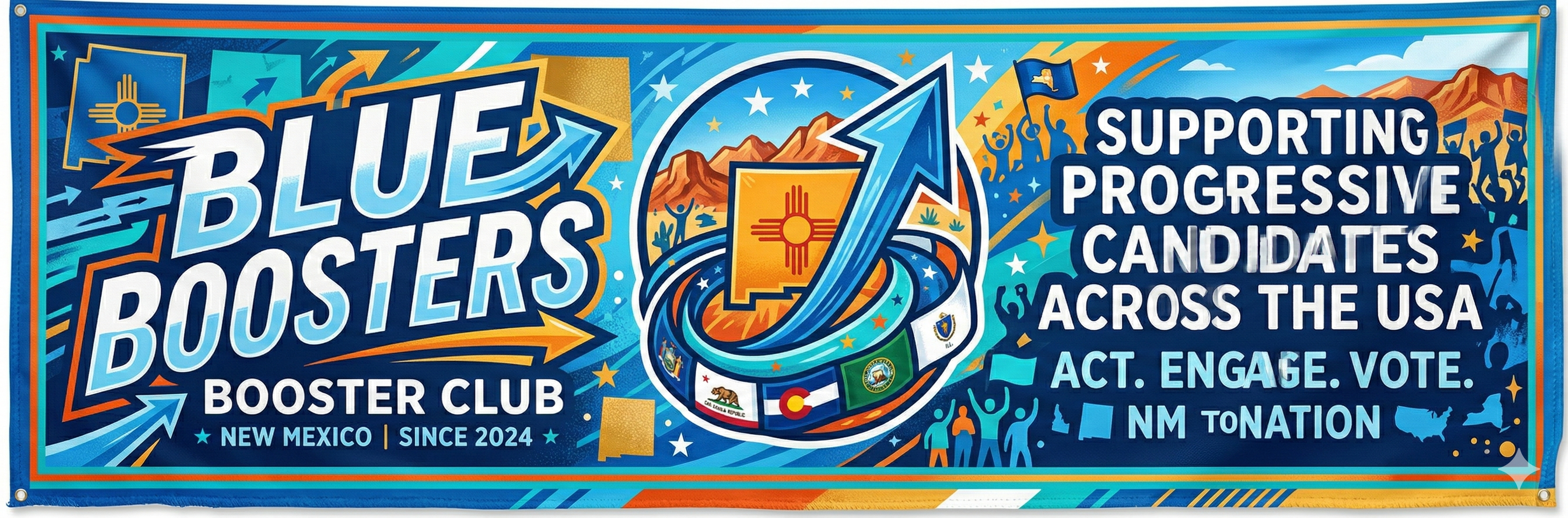 New Mexico Blue Boosters